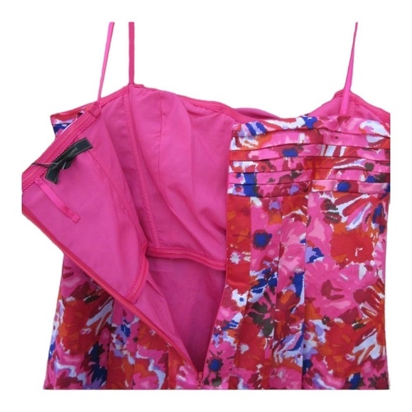 BCBG MAXAZRIA Pink Begonia Strapless Bubble Mini Dress Size 4 NWT - Picture 9 of 10